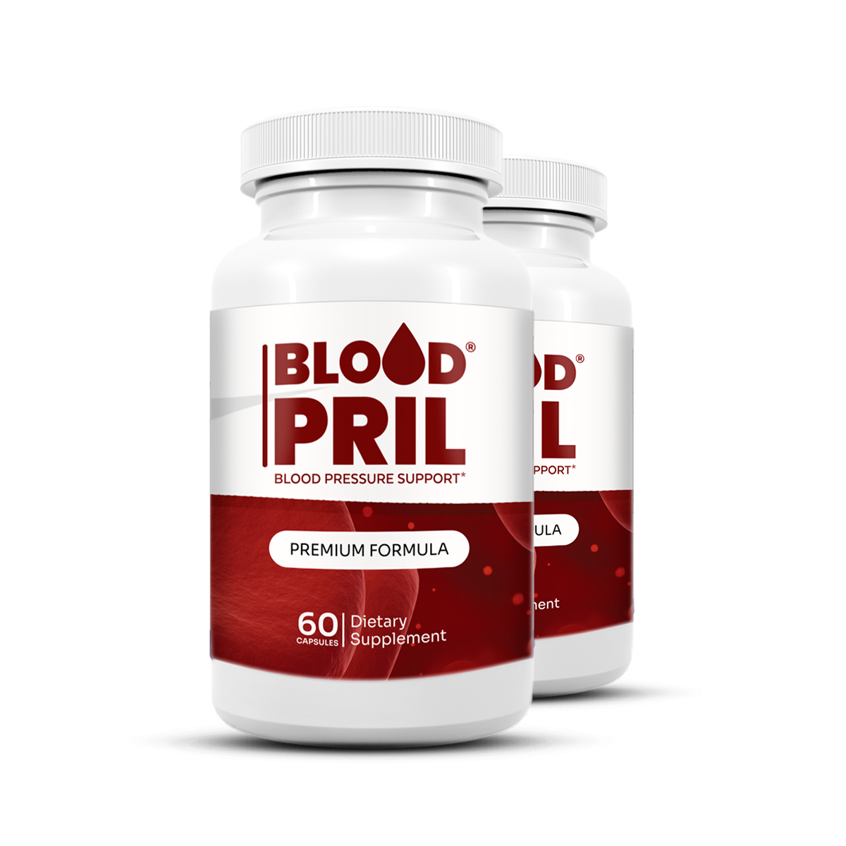 BloodPril™ Blood Pressure Support Supplement — 2 Bottles